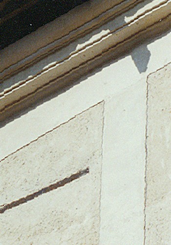 détail bandeaux et corniche