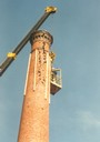 Restauration de la grande cheminée de la Tuilerie de BEZANLEU (77)