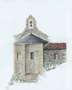 Restauration des couvertures, chapelle de Peyrusse. AUBAZAT (43) 